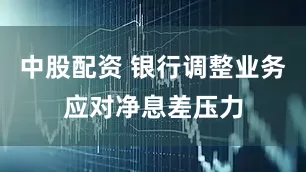 中股配资 银行调整业务应对净息差压力
