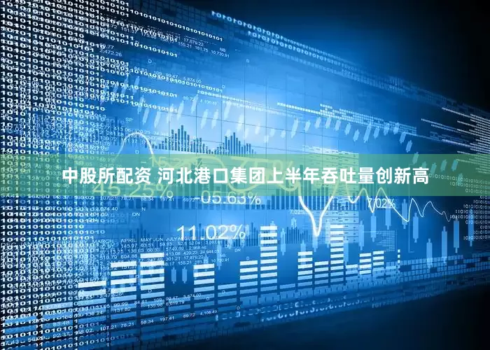 中股所配资 河北港口集团上半年吞吐量创新高